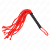 Kink - látigo de cuerda rojo 56 cm - 1