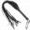 Kink - látigo de cola larga y mango corto negro 70 cm - 2