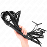 Kink - látigo de cola larga y mango corto negro 70 cm - 3
