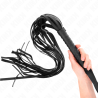Kink - látigo de cola larga y mango corto negro 70 cm - 4