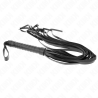 Kink - látigo de cola larga y mango corto negro 70 cm - 5