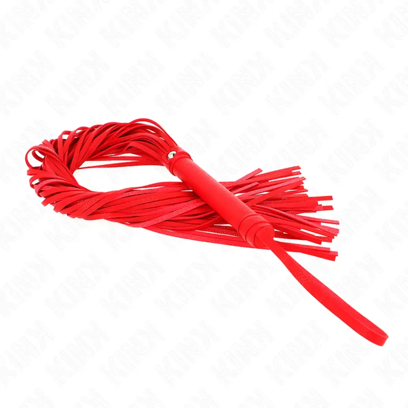 Kink - látigo pvc blando rojo 70 cm Kink - látigo pvc blando rojo 70 cm
