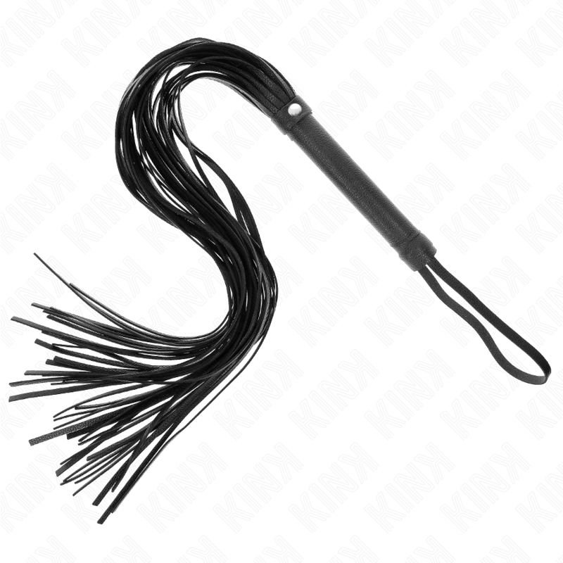 Kink - látigo pvc blando negro 70 cm