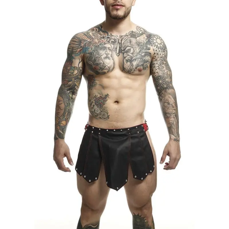 Mob - dngeon falda romanda negra talla única