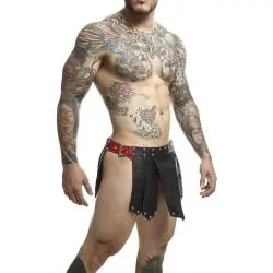 Mob - dngeon falda romanda negra talla única