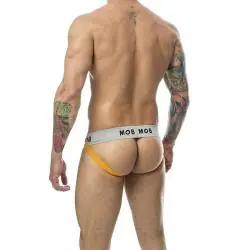 Mob - jock clasico stripe naranja talla s