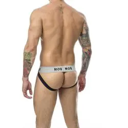 Mob - jock clasico stripe blanco talla s