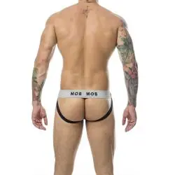 Mob - jock clasico stripe blanco talla s