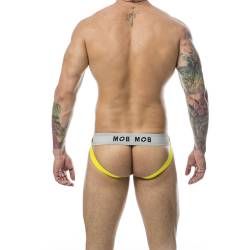 Mob - jock clasico stripe amarillo tallas - - 6 Mob - jock clasico stripe amarillo tallas - - 6