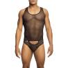 Mob - bodysheer transparte negro tallas - 1