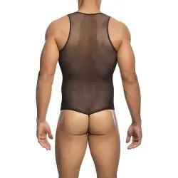Mob - bodysheer transparte negro talla s/m