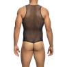 Mob - bodysheer transparte negro tallas - 3