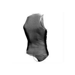 Mob - bodysheer transparte negro talla s/m