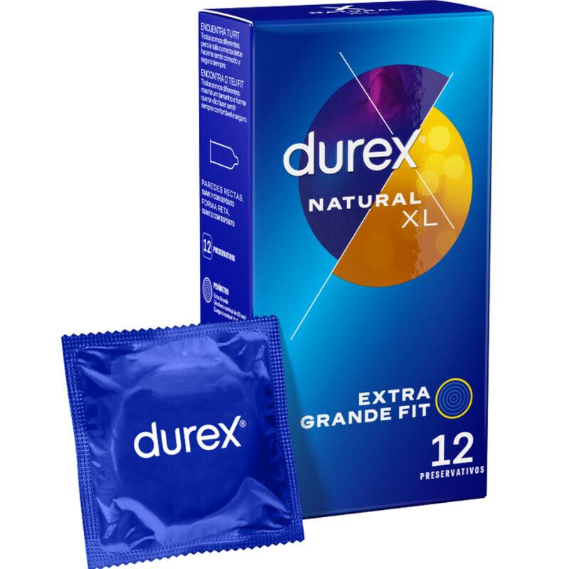 Durex natural xl 12 uds