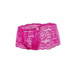 Mob - boxer encaje rosa talla s/m Mob - boxer encaje rosa talla s/m