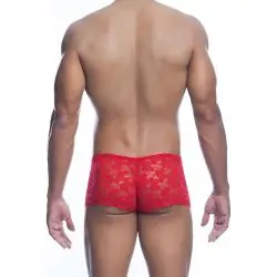 Mob - boxer encaje rojo talla s/m Mob - boxer encaje rojo talla s/m