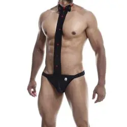 Mob - esmoquin con tanga de encaje talla s/m