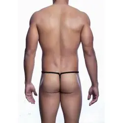 Mob - tanga negro con forma de lagrima talla s/m