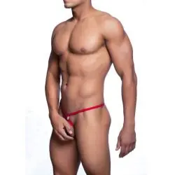 Mob - tanga rojo con forma de lagrima talla s/m