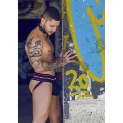 Mob - tanga clasico negro talla s