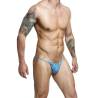 Mob - tanga de encaje aqua tallas - 2
