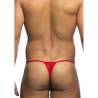 Mob - tanga de encaje rojo tallas - 3