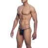 Mob - v-string de microfibra negra tallas - 2