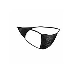 Mob - v-string de microfibra negra tallas - 12
