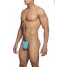 Mob - tanga transparente con forma de t aqua tallas - 2
