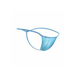 Mob - tanga transparente con forma de t aqua tallas - 10