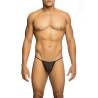 Mob - tanga transparente con forma de t negro tallas - 1