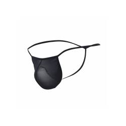 Mob - tanga transparente con forma de t negro tallas - 9