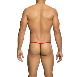 Mob - tanga transparente con forma de t rojo tallas - - 3 Mob - tanga transparente con forma de t rojo tallas - - 3