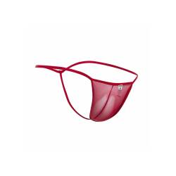 Mob - tanga transparente con forma de t rojo tallas - - 5 Mob - tanga transparente con forma de t rojo tallas - - 5