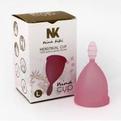 Nina kikí - copa menstrual talla l rosa 6 + 1 gratis Nina kikí - copa menstrual talla l rosa 6 + 1 gratis