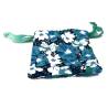 Bolsa de tela de flores azules de la Nina Cup