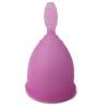 Nina Cup lila talla L boca abajo