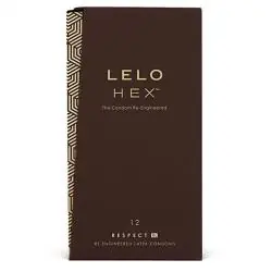 Lelo hex condoms respect xl 12 pack