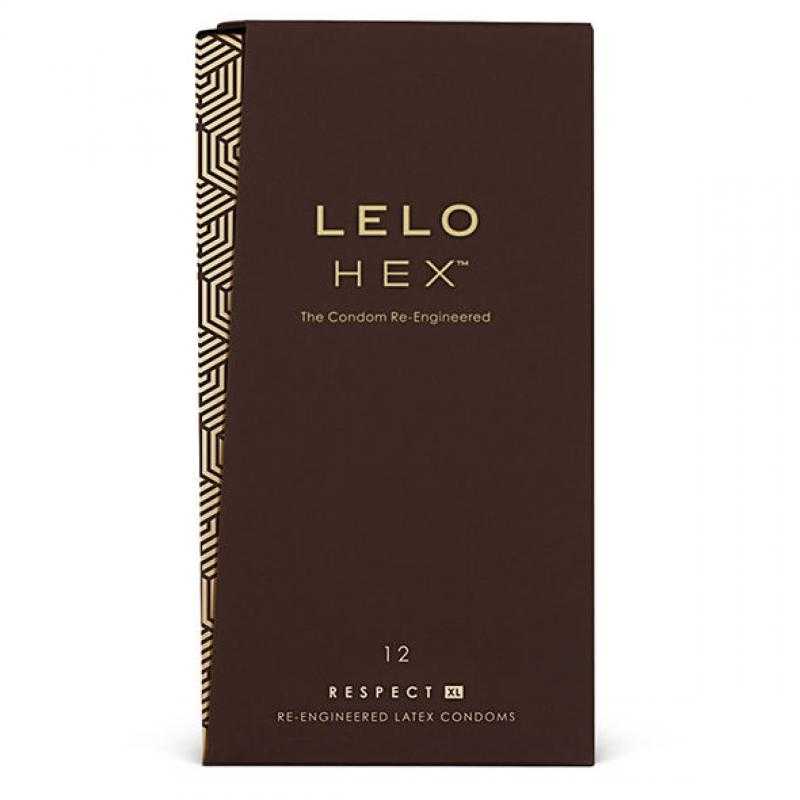 Lelo hex condoms respect xl 12 pack