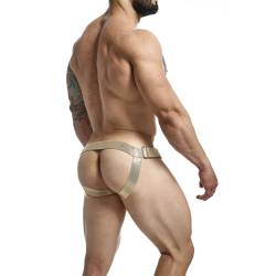 Mob - dngeon jockstrap anillo para el pene dorado talla única - - 4