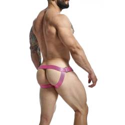 Mob - dngeon jockstrap anillo para el pene rosa talla única - - 4