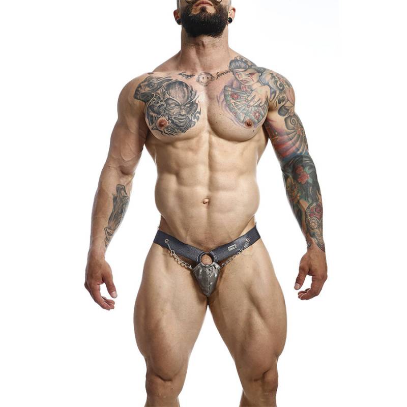 Mob - dngeon jockstrap a presión gris - - 1 Mob - dngeon jockstrap a presión gris - - 1