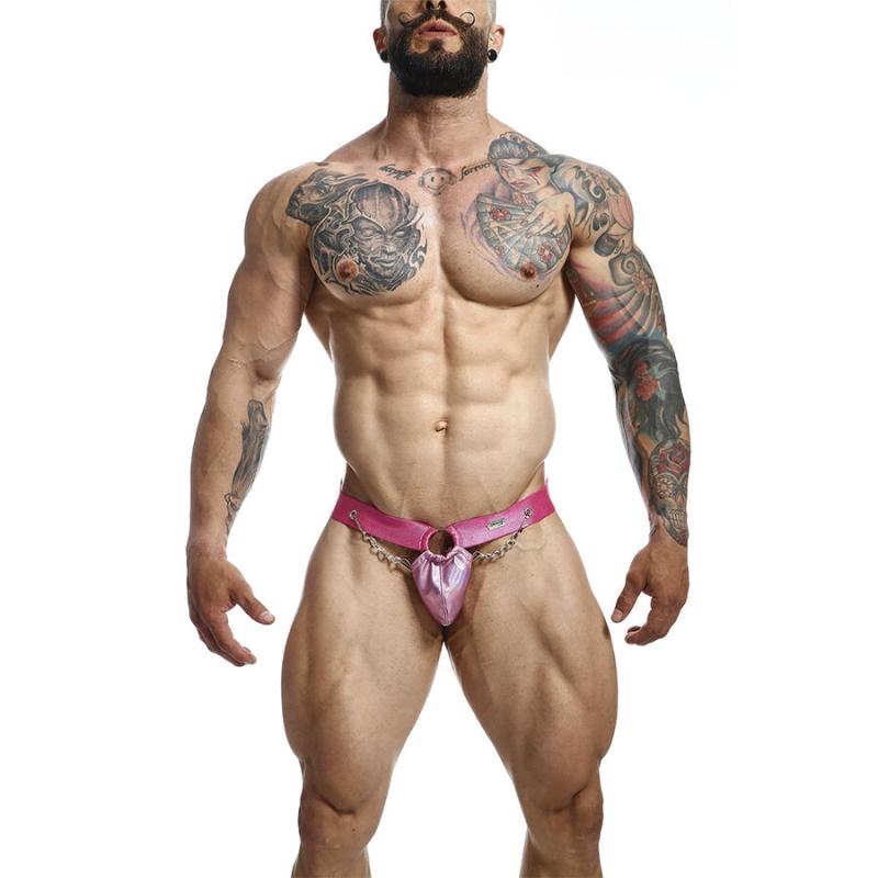 Mob - dngeon jockstrap a presión rosa talla única Mob - dngeon jockstrap a presión rosa talla única