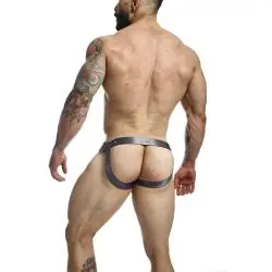 Mob - dngeon jockstrap a presión gris talla única