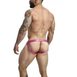 Mob - dngeon jockstrap a presión rosa talla única