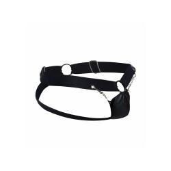 Mob - dngeon jockstrap de cadena negra talla única