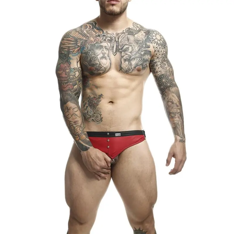 Mob - dngeon jockstrap anillo para el pene rojo talla única