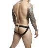 Mob - dngeon jockstrap rojo con cadenas talla única - 5