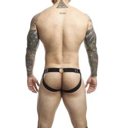 Mob - dngeon jockstrap rojo con cadenas talla única
