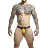Mob - dngeon jockstrap amarillo con cadenas talla única - 1